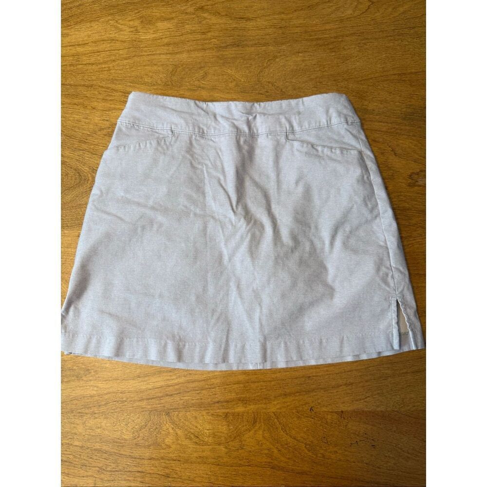Lady Hagen Women's Elastic Waist Pencil Golf Mini Skort Soft Lilac Size 8